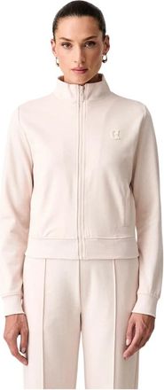 Guess Ariel Zip-through - Dames - Vesten met rits - Roze - XS - Polyester - Hoodies & sweatvesten
