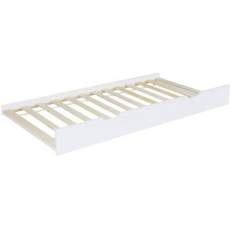 Sweeek Childrens bed drawer pine wood white 190x94x19 cm