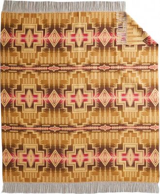 Pendleton Chimayo Throw Blanket In Harding Star Bronze