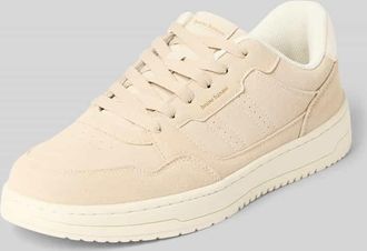 Bruno Banani Sneaker mit Schn&uuml;rung und Label-Details Modell ATH in Beige, Gr&ouml;&szlig;e 42