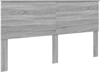 vidaXL Cabecero Gris Sonoma 200 Cm Madera Contrachapada Vidaxl