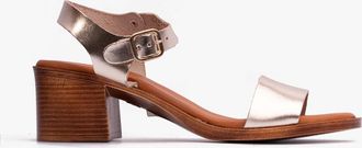 Hush Puppies Womens Hush Puppies GABBY Womens Sandals Gold - Size: 5