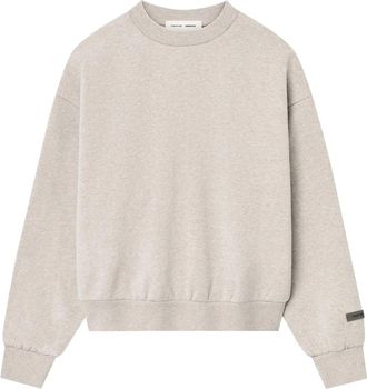Fear of God Classic Fit Fleece Crewneck Heather Stone 192SP252042F