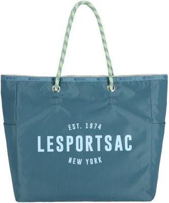 LeSportsac Large Reversible Ripstop Tote in Blue Indigo/Sandbar Logo at Nordstrom Rack