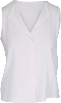 Peter Cohen Top smanicato asimmetrico - Bianco