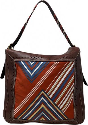 Kempton & Co. Cowdray Hobo Bag In Retro Scarf