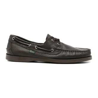 Paraboot Barth Boot Shoe - Heren - Bootschoenen - Bruin - 37 EU - Leer - Schoenen