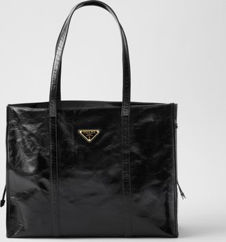 Prada Large leather tote bag