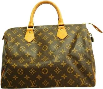 Louis Vuitton Pre-owned Vintage Canvas Handbag - Dames - Pre-owned - Bruin - Maat: ONE Size