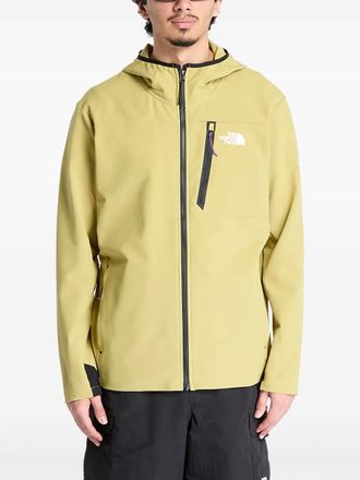 The North Face logo-print jacket - Green