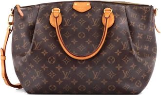 Louis Vuitton Turenne Handbag Monogram Canvas GM satchel - women - Fabric - One Size - Brown