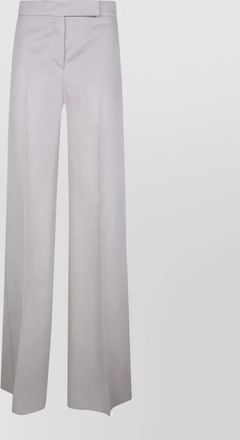 Max Mara badesse linen high waist wide leg trousers