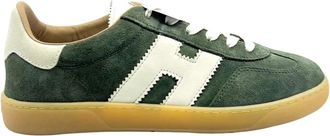 Hogan H6470 Sneakers - Heren - Sneakers - Groen - 40 1/2 EU - Schoenen