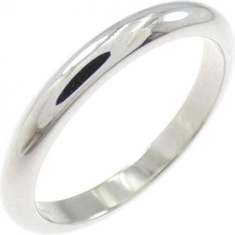 Bulgari Silver Platinum 950 Band Ring (Pre-Owned)