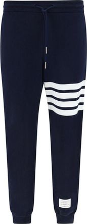 Thom Browne Blue Cotton Casual Mens Pants