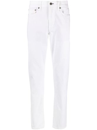 Rag & Bone Jeans Fit 2 slim con vita media - Bianco