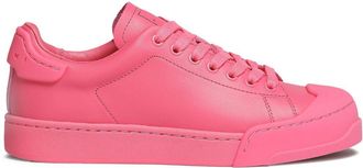 Marni Dada Bumper leather sneakers - women - Rubber/Calf Leather/Calf Leather - 35.5 - Pink