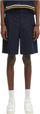 A.P.C. Short Crew Shorts - Heren - Korte Broeken - Blauw - M - Katoen - Korte Broeken
