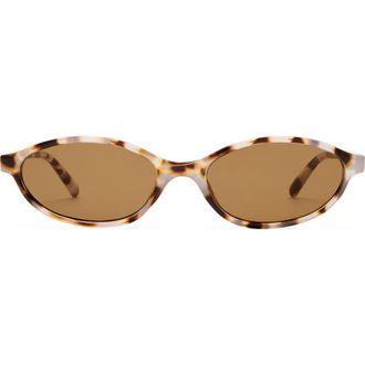 AIRE Earthshine 54mm Oval Sunglasses in Cookie Tort /Brown Mono at Nordstrom