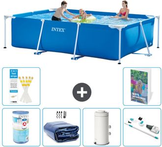 Intex Piscina Con Estructura Rectangular - 300x200x75 Cm - 7-piezas S120