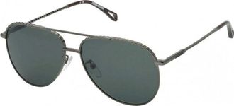 Zadig&Voltaire Womens SZV378-580568 SZV378 58 580568 Sunglasses - Metallic - One Size