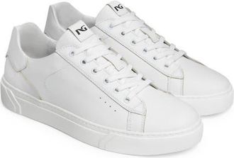 Nero Giardini Low Top Sneaker in White at Nordstrom, Size 11-11.5Us