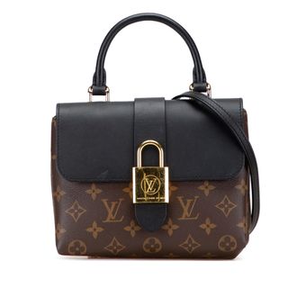 Louis Vuitton Pre-owned Womens Locky Bb Monogram Satchel Bag - Black Textile - One Size