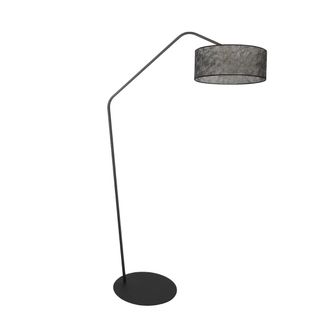 Anne Lighting L&aacute;mpara De Pie - Zigzag - Negro - Metal - L&aacute;mpara - Anne Lighting