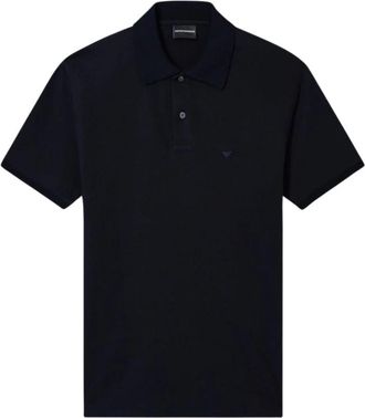 Emporio Armani Polo Shirt - Heren - Polos - Blauw - XL - Tops