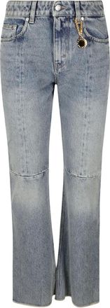 Stella McCartney Jeans con ciondolo - Blu