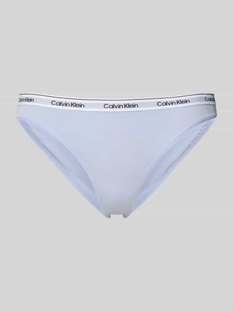 Calvin Klein Underwear Slip mit elastischem Logo-Bund Modell Carousel in Blau, Größe XL