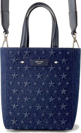Jimmy Choo London Denim Blue Handbags