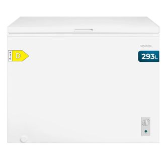 Cecotec Cecotec Congelador Horizontal 293l Bolero Coolmarket Chest 293m White D. Cesta Con Asas, Control Mec&aacute;nico Led, Ultracontact D-cool, Dual Function, Pue