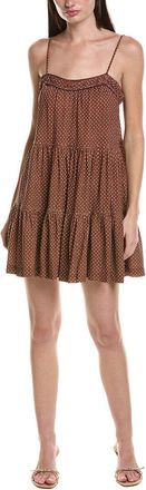 Saltwater Luxe Linen-Blend Tank Mini Dress
