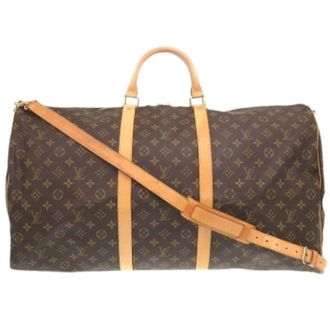 Louis Vuitton Tweedehands Canvas Louis Vuitton tassen - Heren - Pre-owned - Bruin - Maat: ONE Size