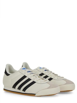 adidas White Leather Sneaker - White