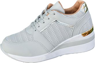 Generic Ladies Slip on Walking Trainers Womens Lightweight Plantar Fasciitis Sneakers Sneakers For Women 2025 Womens Sneaker Tennis Shoes Non Womens Fashion B