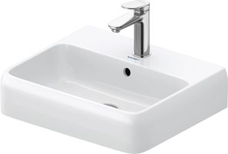 Duravit Duravit - Lavabo Qatego, 500x420mm, Con Rebosadero, Parte Inferior
