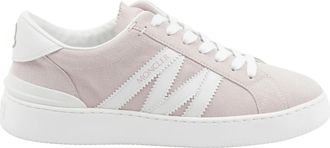 Moncler Monaco Low - Dames - Sneakers - Roze - 39 1/2 EU - Schoenen
