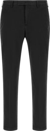 Pantaloni Torino Black Flat Front Trousers