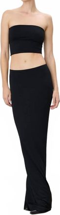 &Eacute;terne Soft Jersey Maxi Skirt In Black