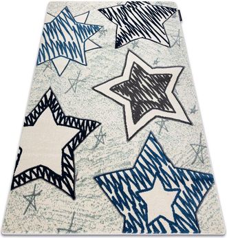 RugsX Alfombra Petit Stars Estrellas Azul Blue 140x190 Cm