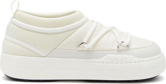 Moon Boot Park Icon logo-print sneakers - unisex - Other fibres - 38 - Neutrals