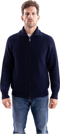 ATOMOFACTORY Maglione con zip e collo alto - - Knitwear - Uomo - Blu - L