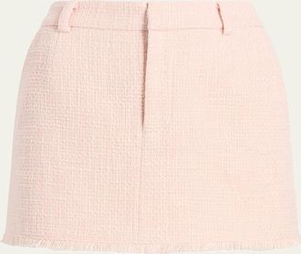 Cinq &agrave; Sept Kalina Textured Mini Skirt