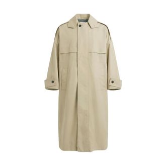 Marni Nylon Trench Coat with Belt - female - Marni - Trench Coats - Beige - S - Coats