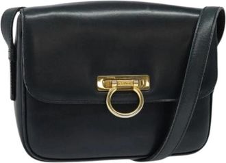 Celine Pre-owned Leather celine-bags - Dames - Vintage Schoudertas - Zwart - ONE Size - Vintage