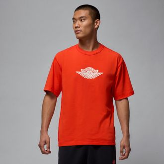 Nike Jordan Mens Jordan Rare Air T-Shirt in Red | IB3130-673