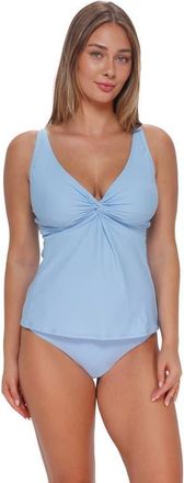 Sunsets Forever Tankini Swimsuit Top - DD Cup in Blue Whisper at Nordstrom, Size 38
