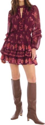 Allison New York Sammy Mini Dress In Floral Clusters